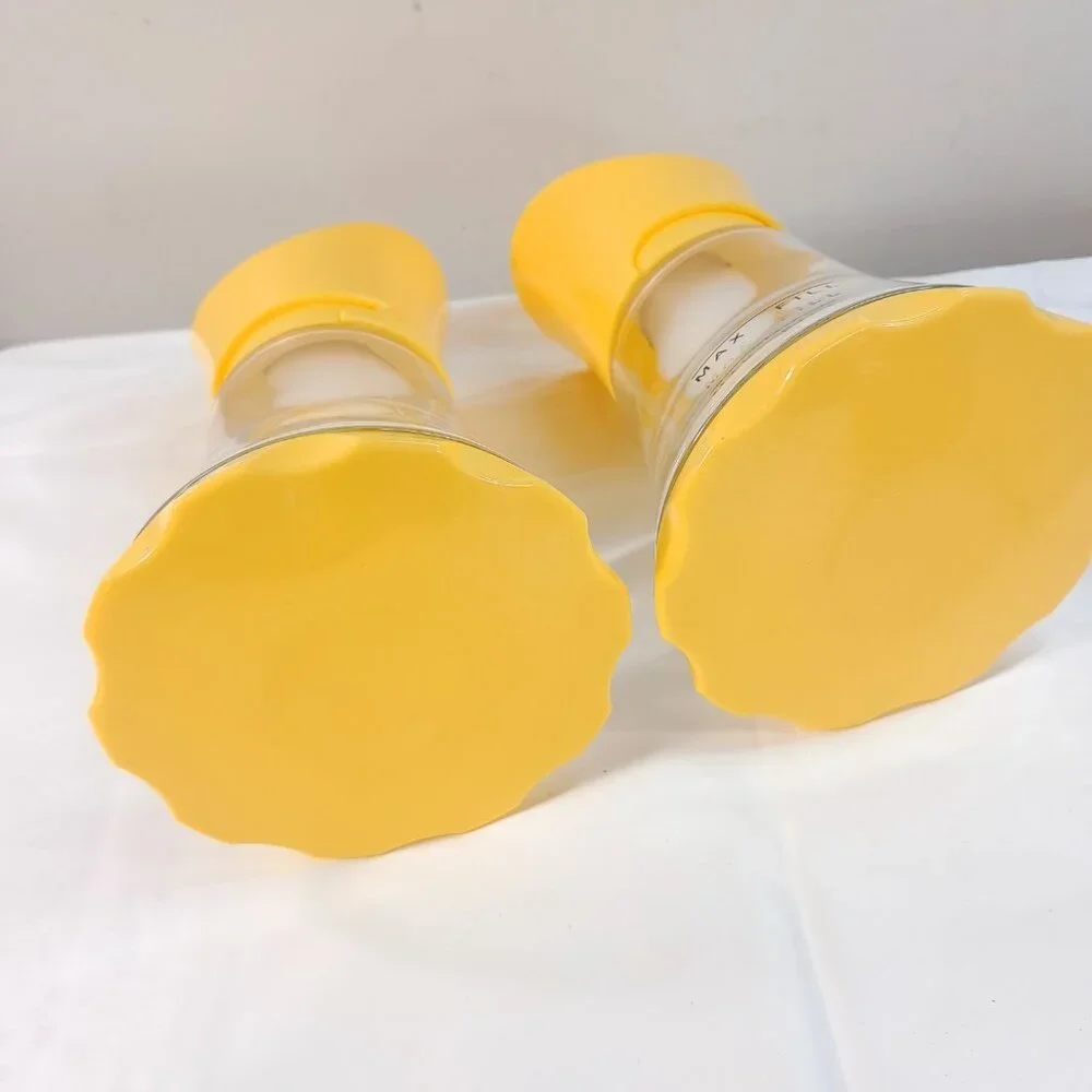 KUHN RIKON Swiss Vase Mister Yellow Oil Vinegar Dispenser Spritzer Spray set‎ 2